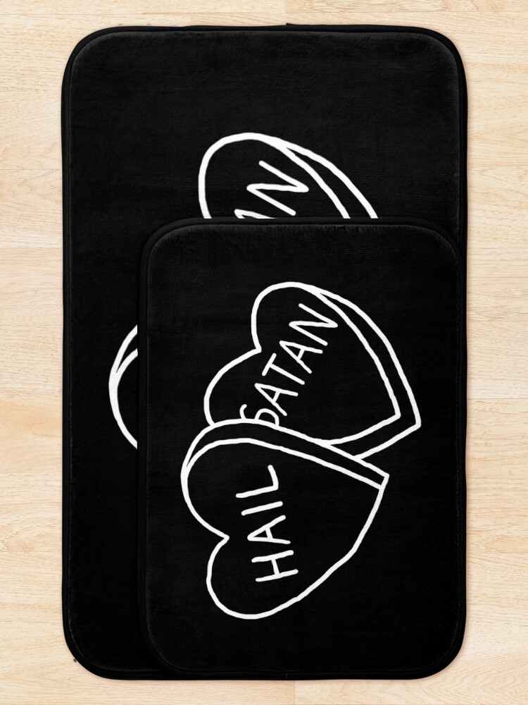 Alternate view of Hail Satan Candy Bath Mat