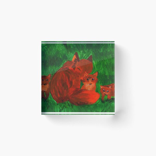 Item preview, Fox Family  designed and sold by Niina  Niskanen.
