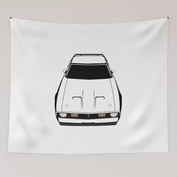 Item preview, Mustang 1971-1972 - White hood designed and sold by V8social.