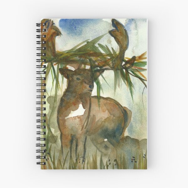 Item preview, King Of The Forest Deer Painting  designed and sold by Niina  Niskanen.