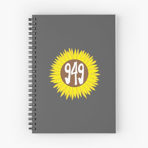 Item preview, Hand Drawn California 949 Area Code Sunflower designed and sold by itsrturn.
