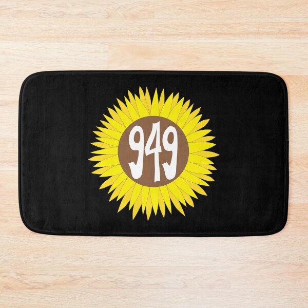 Item preview, Hand Drawn California 949 Area Code Sunflower designed and sold by itsrturn.