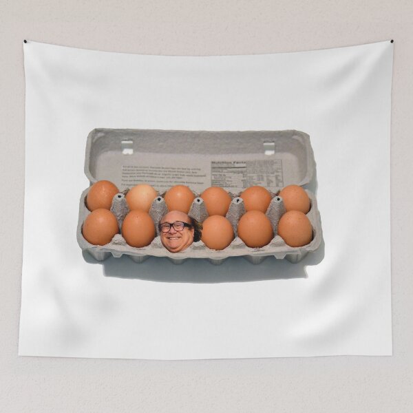 Item preview, Danny "Egg" Devito designed and sold by savebeesplease.