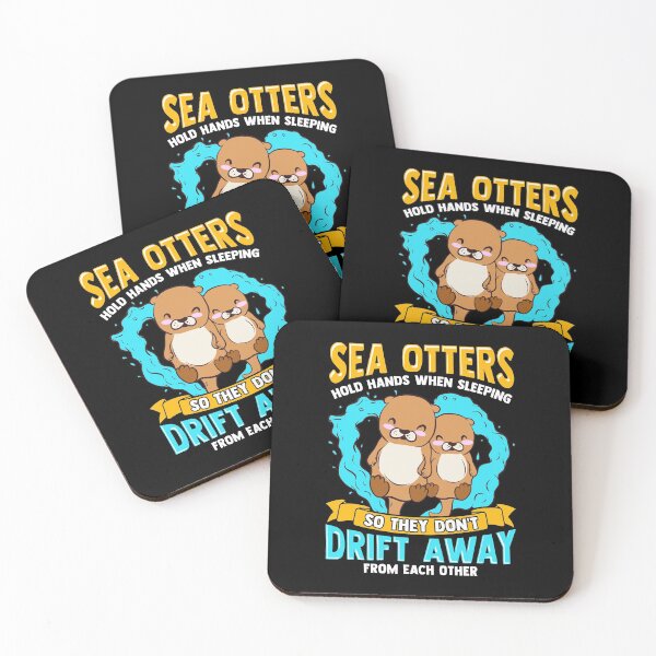 Item preview, Sea Otters Hold Hands When Sleeping Cute Otter designed and sold by perfectpresents.