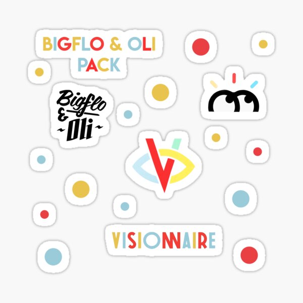 Pack autocollants Bigflo & Oli Sticker