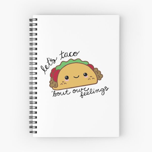 Item preview, Let's Taco 'Bout our Feelings designed and sold by laurenemoe.