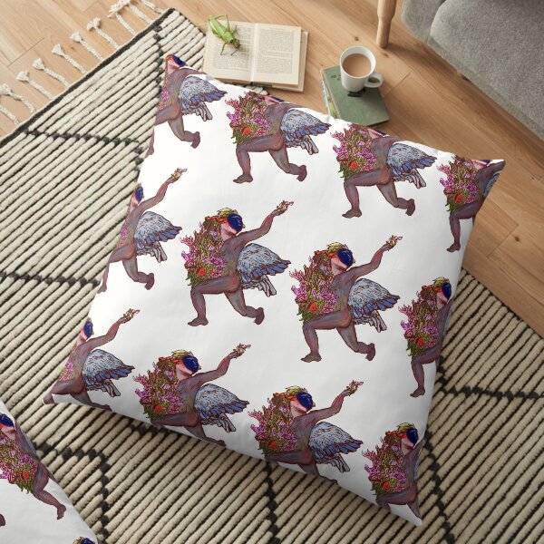 Busted Up Floor Pillow