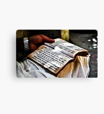 Words of Wisdom Canvas Print