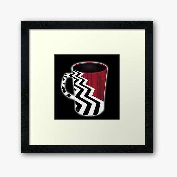 Twin Peaks Red Room Coffee Framed Art Print