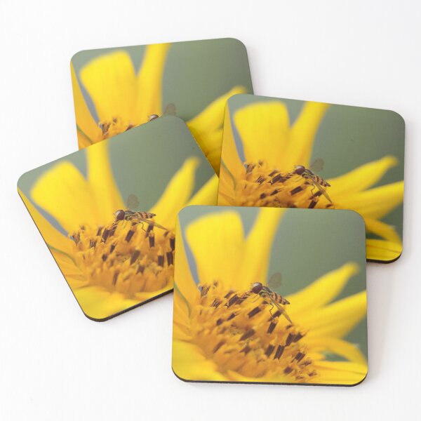 Item preview, Fly feeding on a sunflower designed and sold by Mike Cicero.