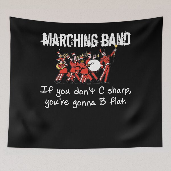 Item preview, Funny Marching Band - Funny Marching Band Gifts - If You Don’t C Sharp You’re Gonna Be Flat designed and sold by Galvanized.
