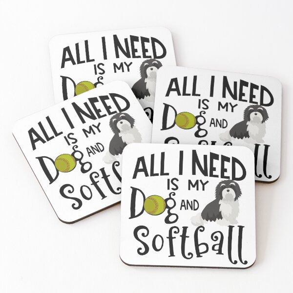Item preview, Havanese Dog All I Need Is My Dog And Softball designed and sold by tncgifts.
