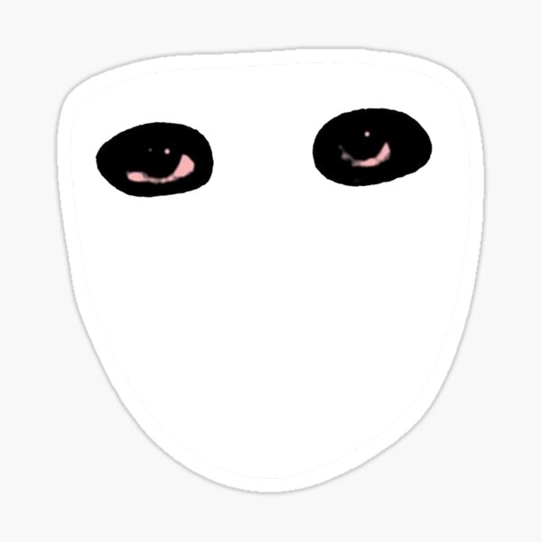 "Eyes Without A Face" Sticker by zombill Redbubble