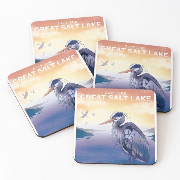 Item preview, Stop the Polluting Port Blue Heron Poster designed and sold by Jack Goodman.