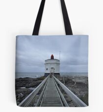 bluff lighthouse Tote Bag