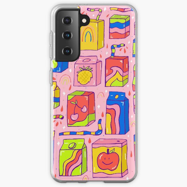 Juice Box Print Samsung Galaxy Soft Case