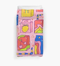 Juice Box Print Duvet Cover