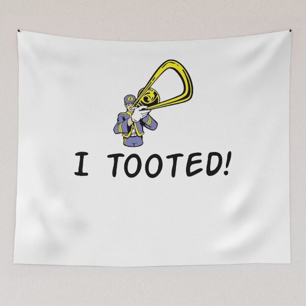 Item preview, Funny Trombone  Shirt- Trombone Gifts - I Tooted - Trombone Player Gift designed and sold by Galvanized.