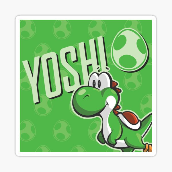 Green Dino Sticker