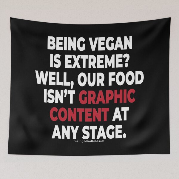 Item preview, Vegan Activist Graphics #takingblindfoldsoff 64 designed and sold by blindfoldsoff.