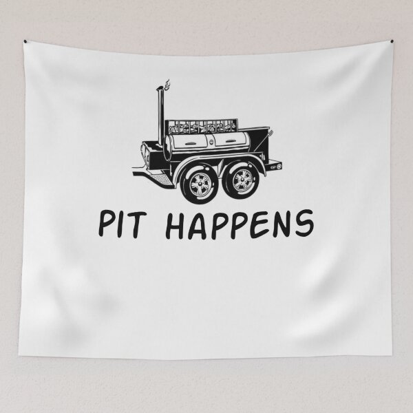 Item preview, Funny Barbecue - BBQ Shirt - Funny Barbecue Gifts - Pit Happens - Gift For BBQ Lover designed and sold by Galvanized.