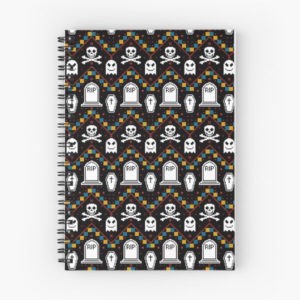 Item preview, 8-bit spooky zig zag designed and sold by Michael Pulley.
