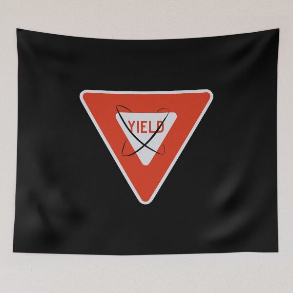 Item preview, Cool Yield Sign  designed and sold by Rocket-To-Pluto.