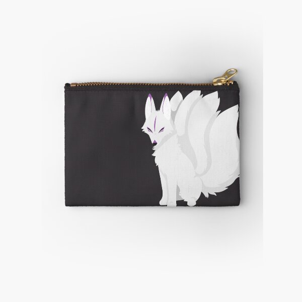 Item preview, Simplistic Kitsune - White with purple designed and sold by storm-fox-art.