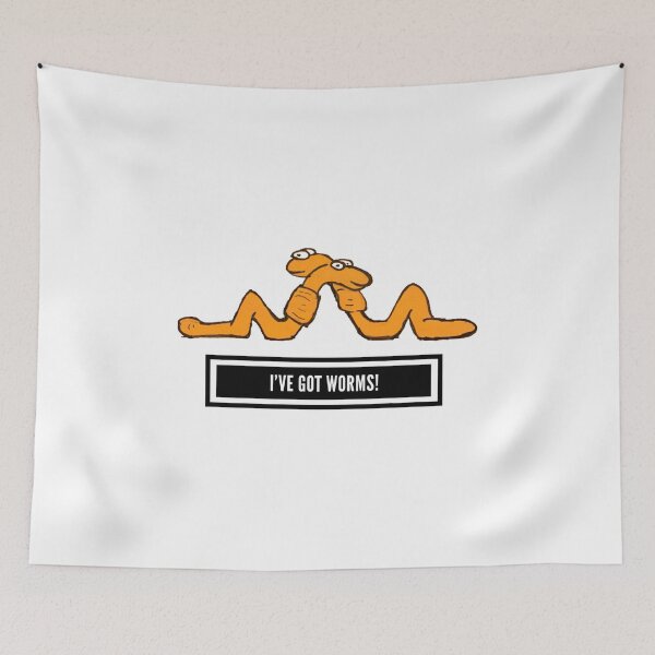 Item preview, I've Got Worms! designed and sold by homesteadswag.