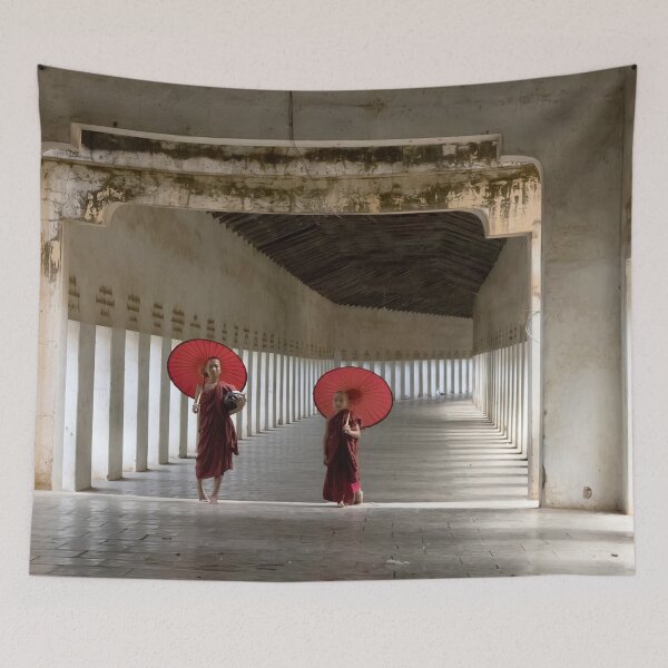 Item preview, The Novice Monks designed and sold by Marylou Badeaux.