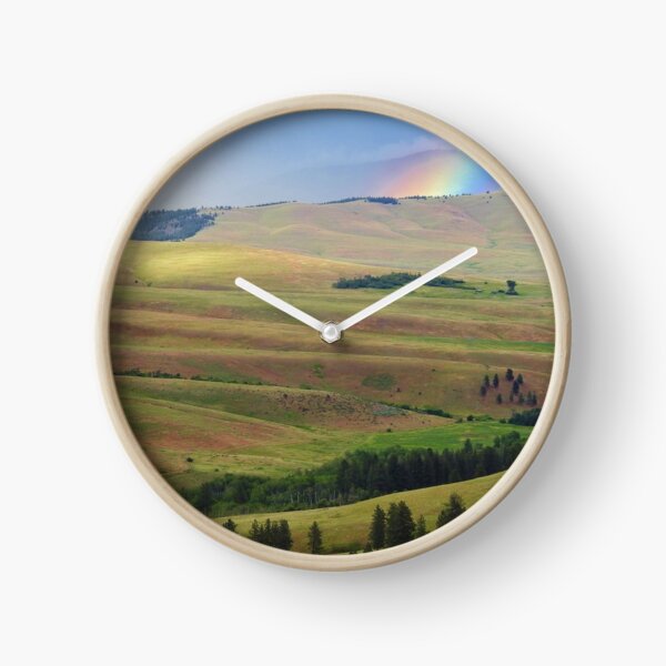 Storm on Irvine Flats Clock