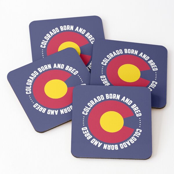 Item preview, Colorado Native Born and Bred CO State Flag  designed and sold by picadillyprints.