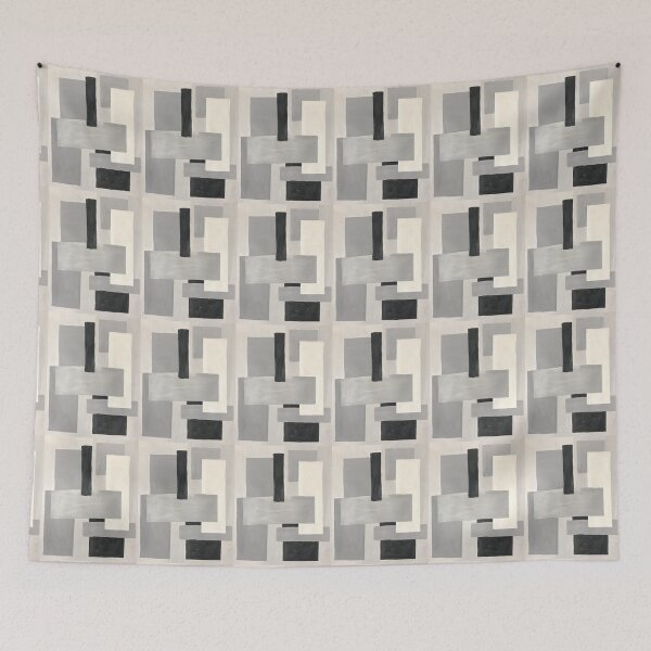 Item preview, cuadrados negros y grises designed and sold by charlipig.