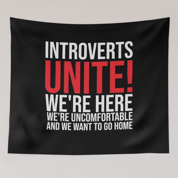 Item preview, Introverts Unite! designed and sold by Zerasu.