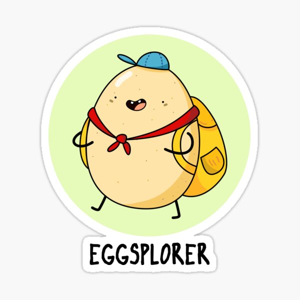 Egg Jokes Stickers Redbubble - eggsplorer egg shirt egg hunt 2018 roblox