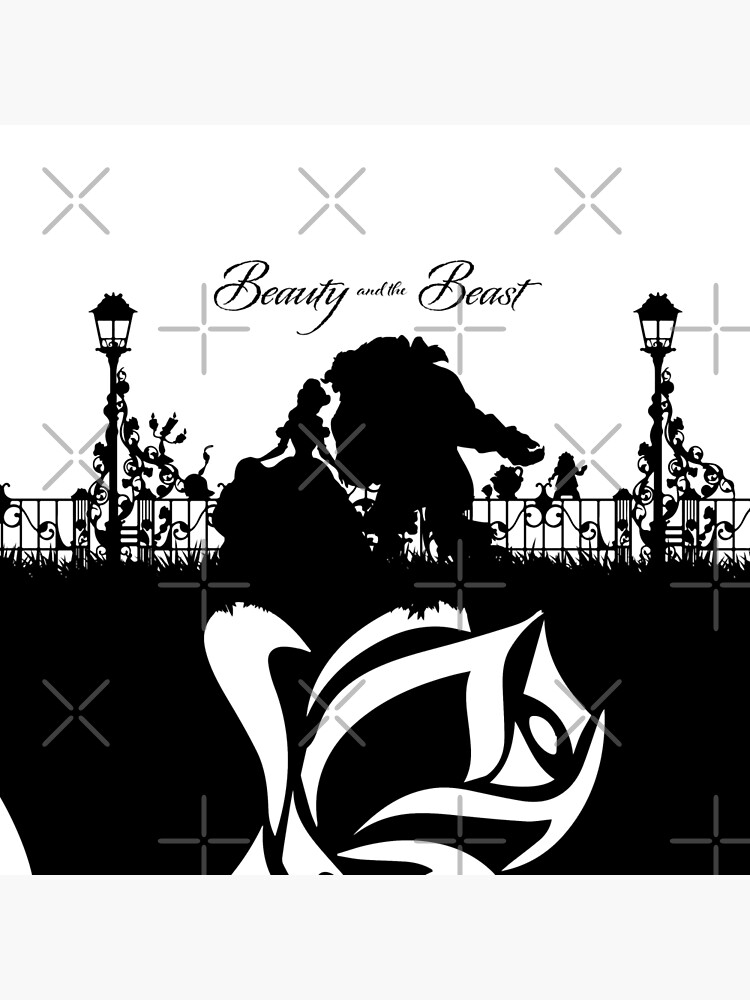 Sac fourre-tout for Sale avec l'œuvre « la belle et la Bête » de l