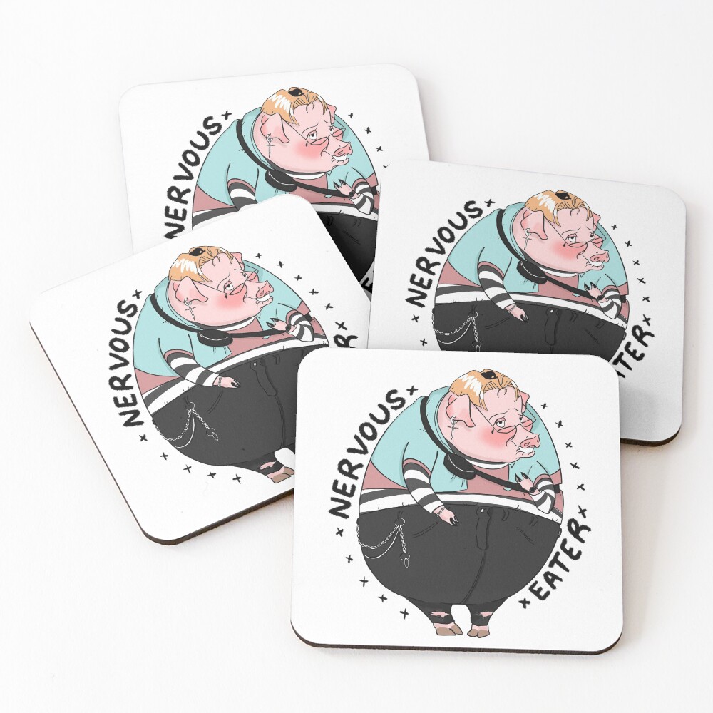 Item preview, Coasters (Set of 4) designed and sold by comfysockz.