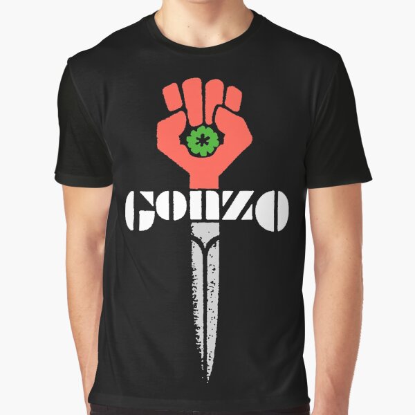 Hunter S Thompson Gonzo Shirt, Sticker, Hoodie, Mask Graphic T-Shirt