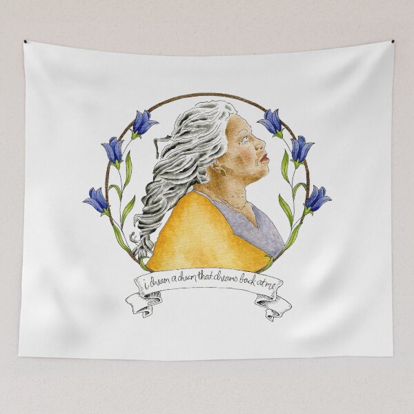 Item preview, Toni Morrison I dream a dream quote  designed and sold by Kaleigh Day.