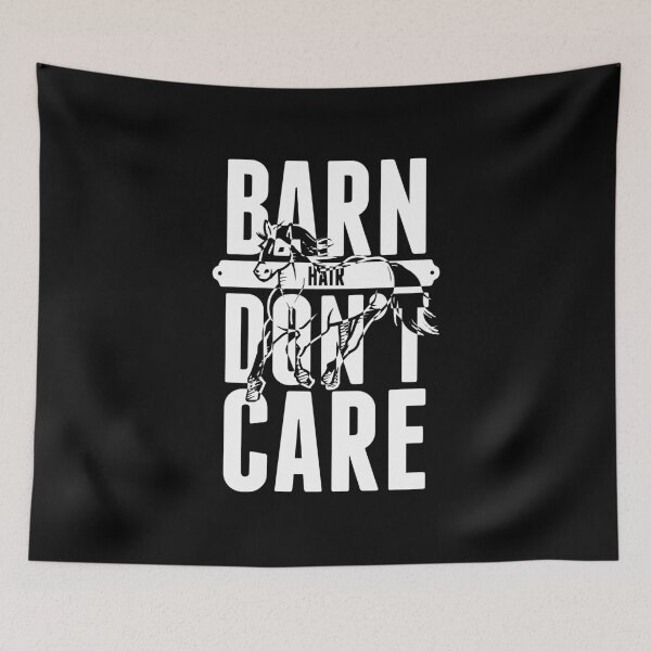 Item preview, Barn Hair Don't Care Horse designed and sold by KoolMoDee.