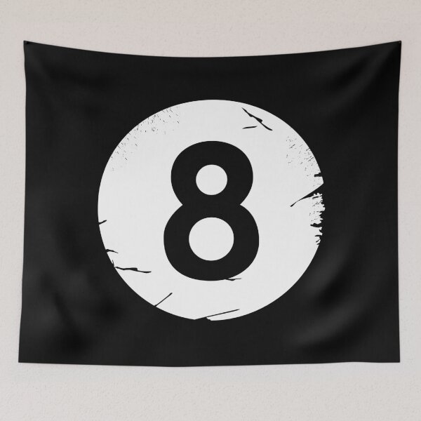 Item preview, 8 BALL BILLIARDS POOL EIGHT-BALL  designed and sold by RaptorCarcass.