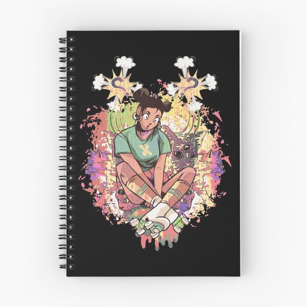 Item preview, Anime girl with brown hair Grunge Style. designed and sold by emphatic.