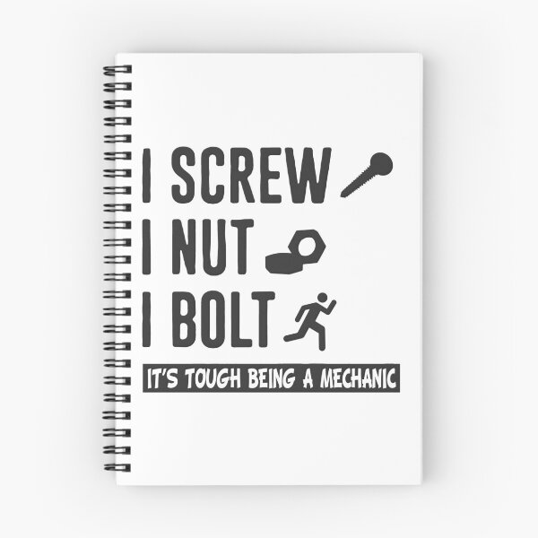 Item preview, I Screw I Nut I Bolt - Nuts And Bolts Mechanic designed and sold by RaptorCarcass.