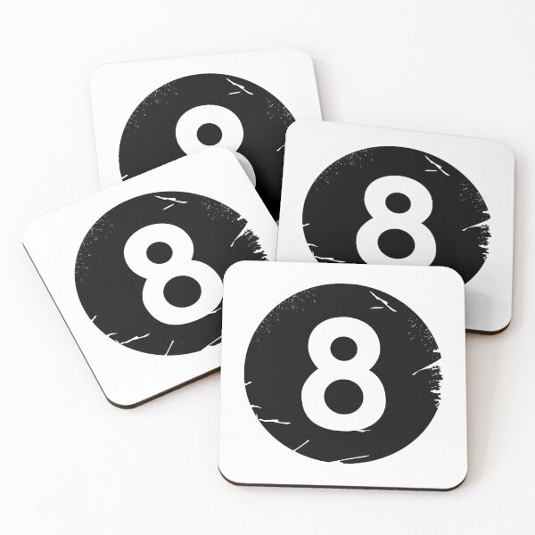 Item preview, 8 BALL BILLIARDS POOL EIGHT-BALL  designed and sold by RaptorCarcass.