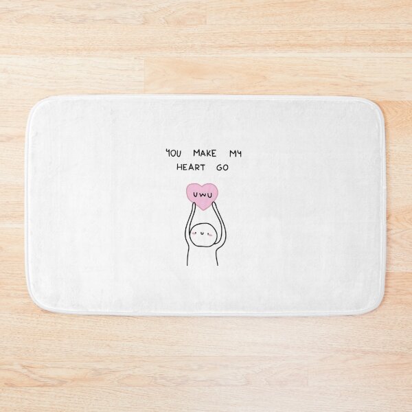 Item preview, You Make My Heart Go uWu designed and sold by russell7lee.
