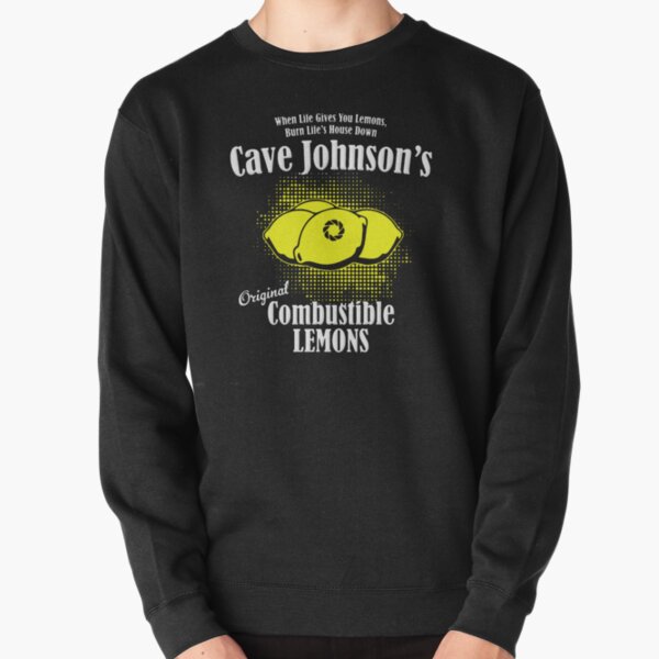 Combustible lemon Cave Johnson Pullover Sweatshirt