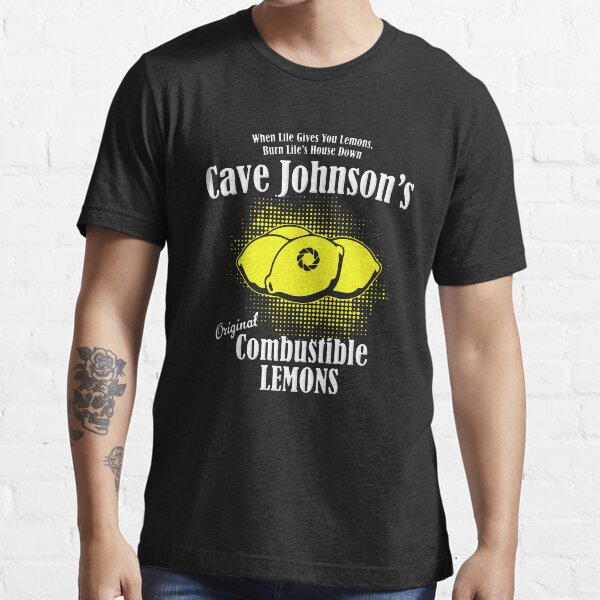 Combustible lemon Cave Johnson Essential T-Shirt