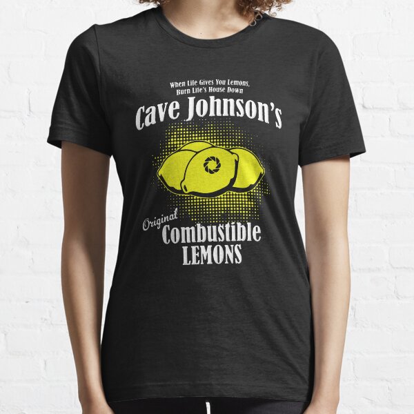 Combustible lemon Cave Johnson Essential T-Shirt
