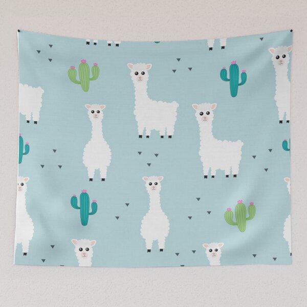 Item preview, Llama with Cactus designed and sold by pugmom4.