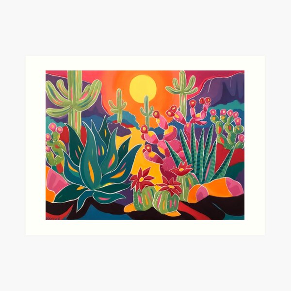 Los Colores Art Print